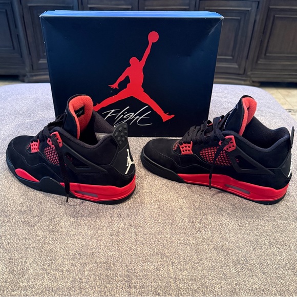Air Jordan 4 Retro ‘Red Thunder’ (Men’s Size 8)